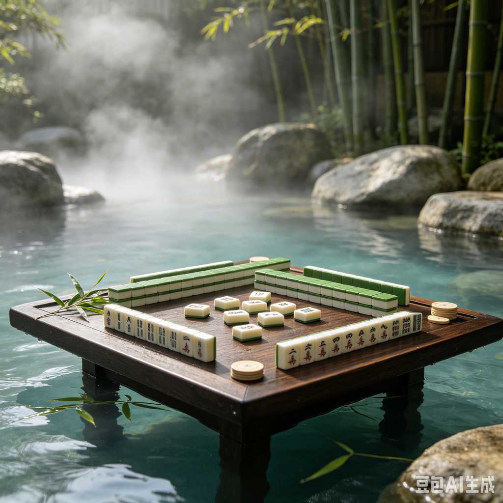 traditional chinese board game mahjong