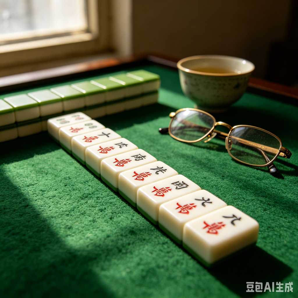simple style mahjong set