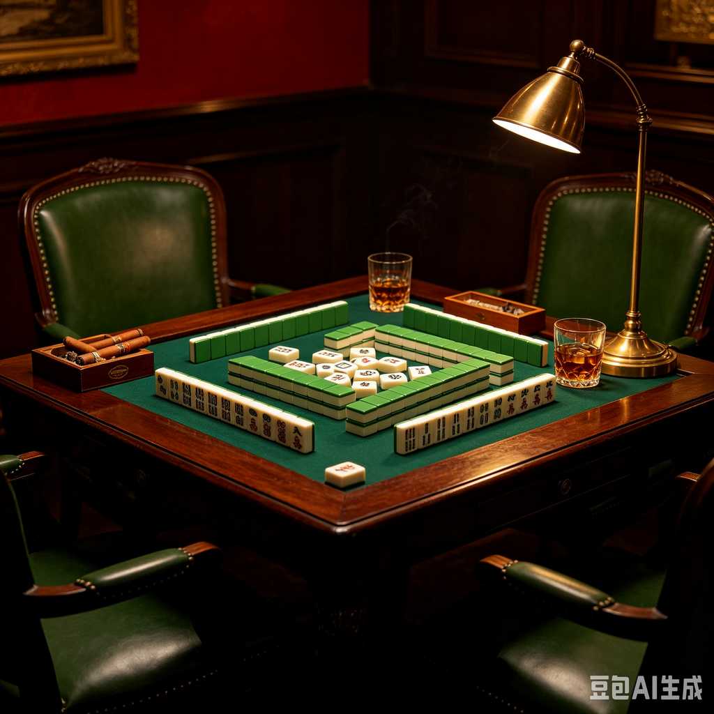 desktop decoration mahjong set