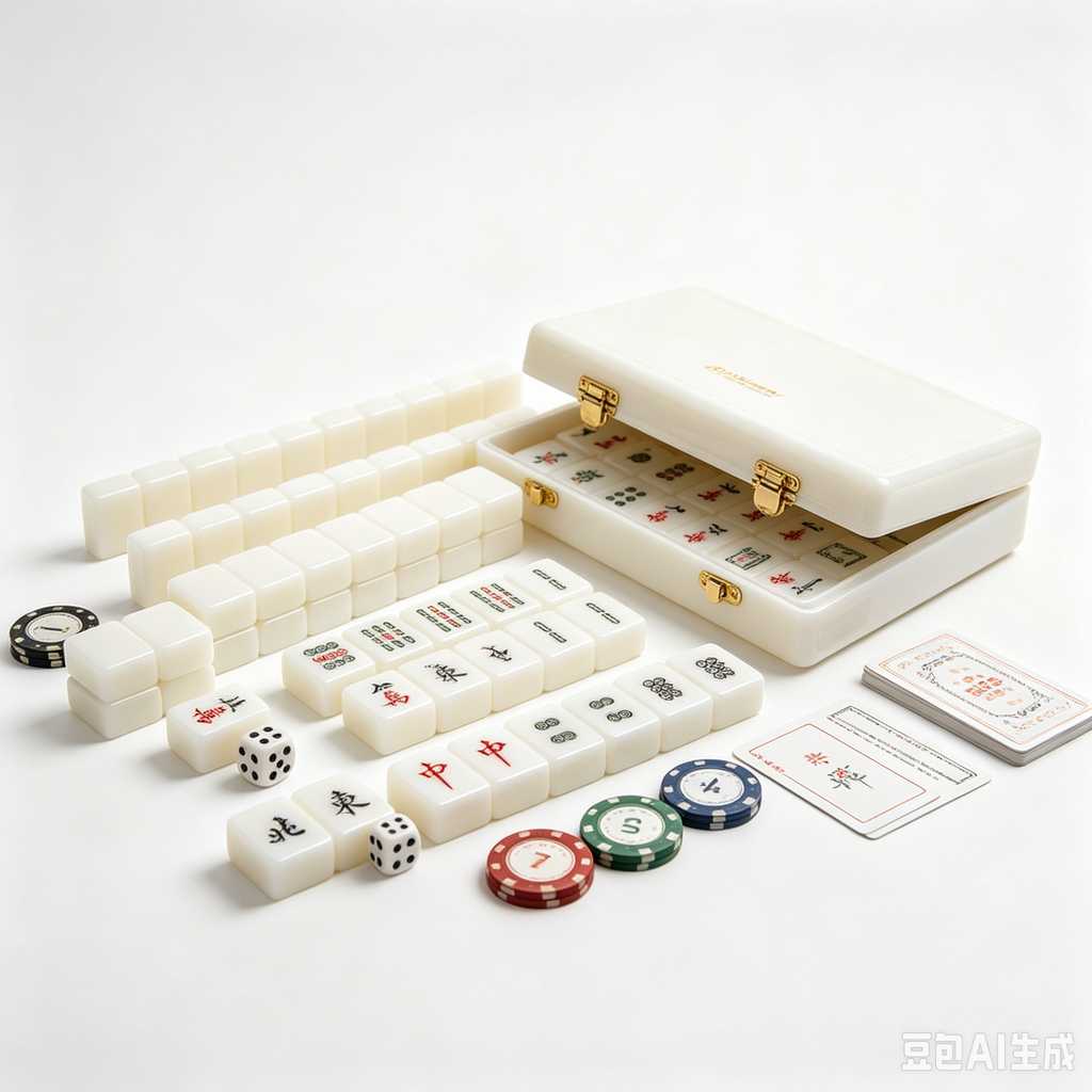 oem custom printed mahjong set