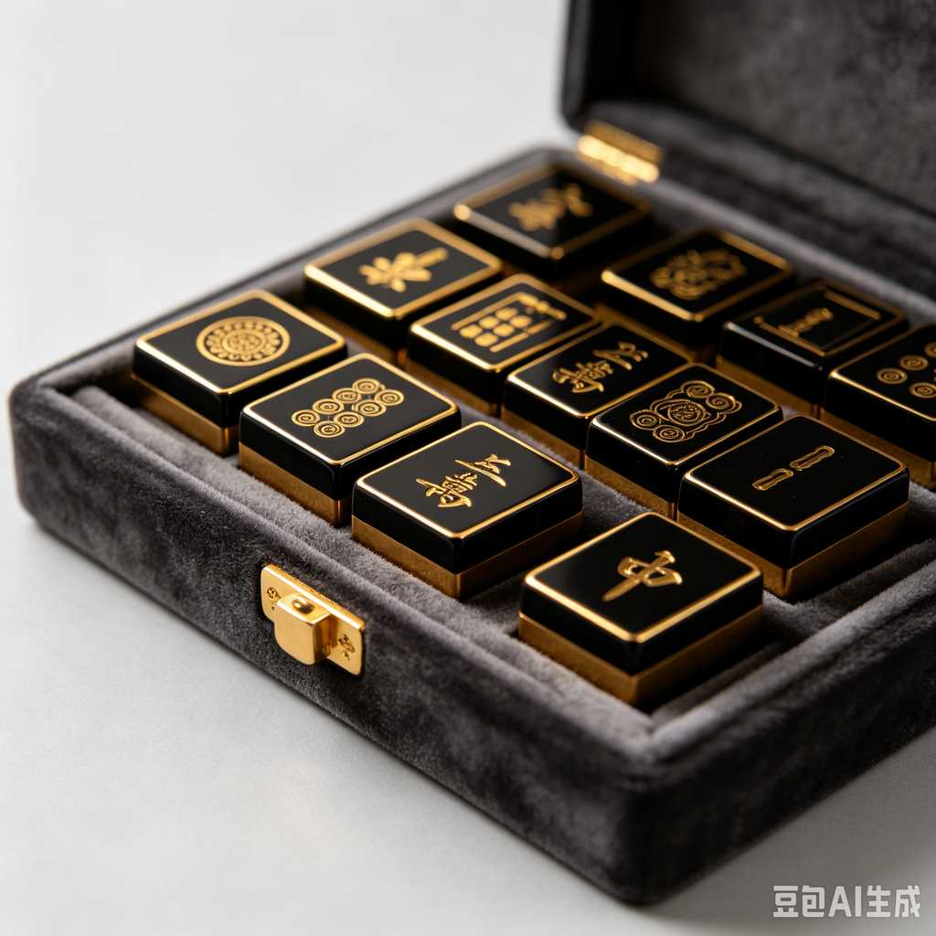 new year custom mahjong set